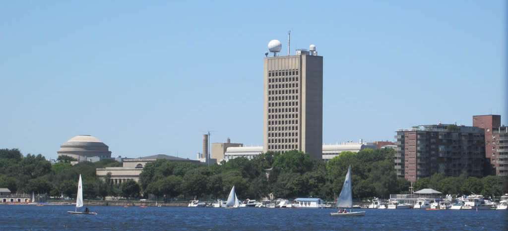 Research complex along the Charles River
